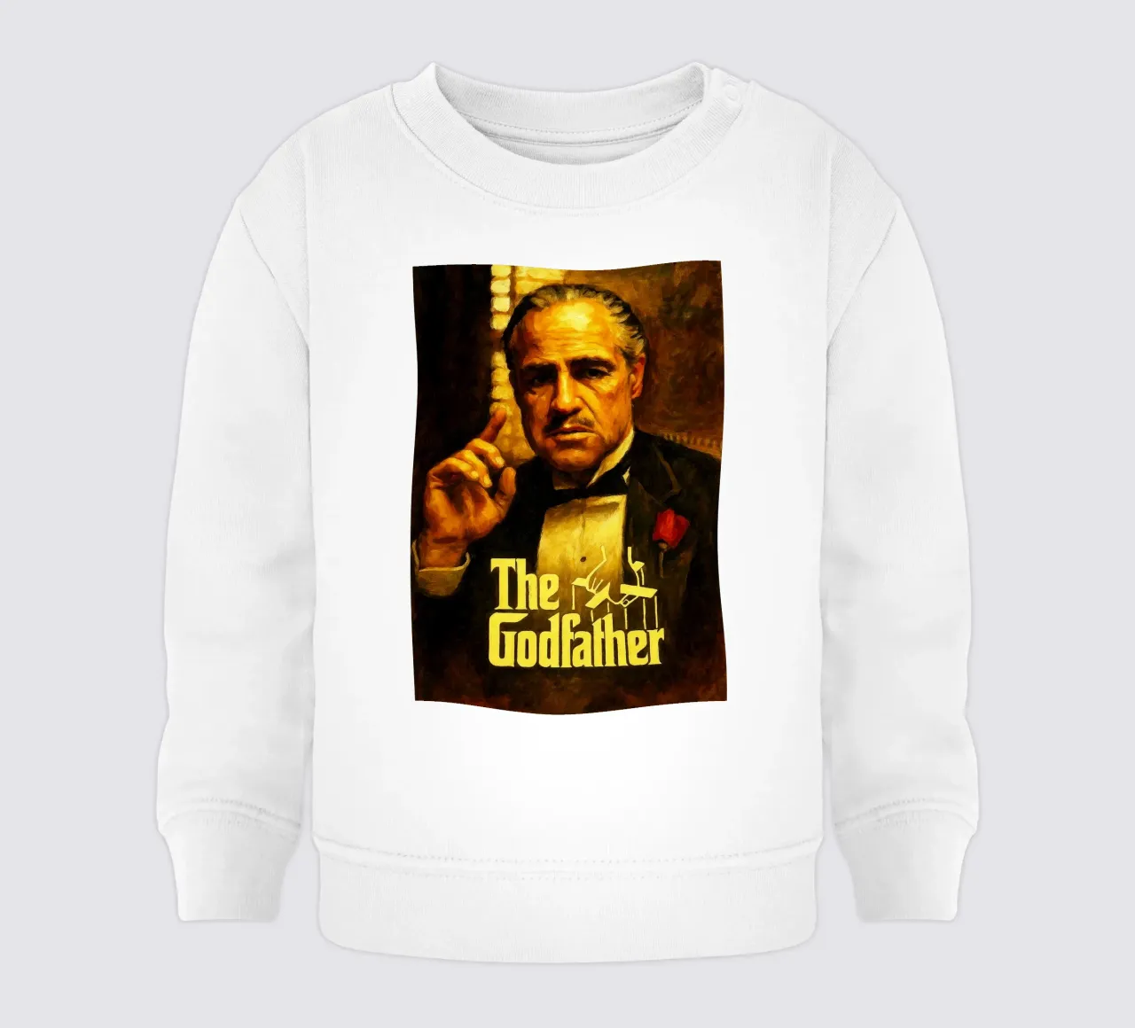 the good father repainting imagination baby sweatshirt by SIQAYA