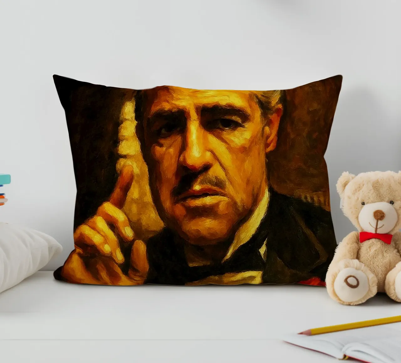 le bon père repeint l'imagination coussin de SIQAYA
