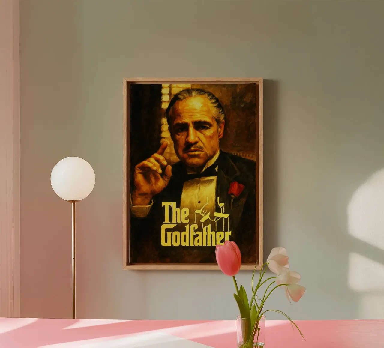 de goede vader die verbeelding herschildert canvas met Baklijst van SIQAYA