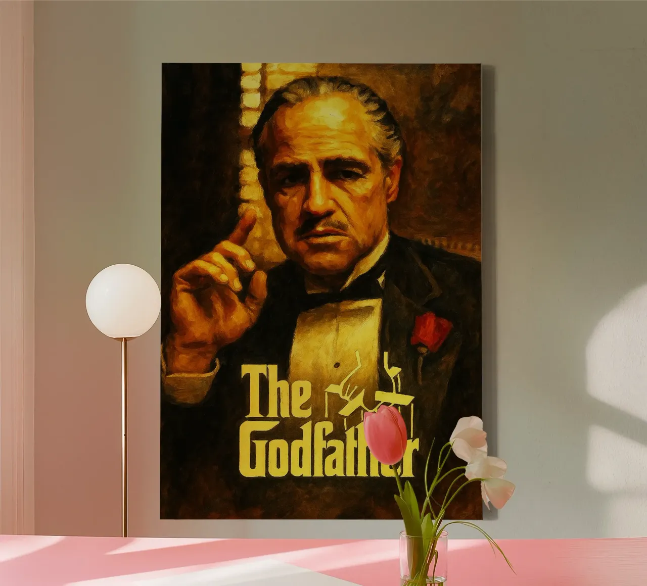de goede vader die verbeelding herschildert canvas met Baklijst van SIQAYA