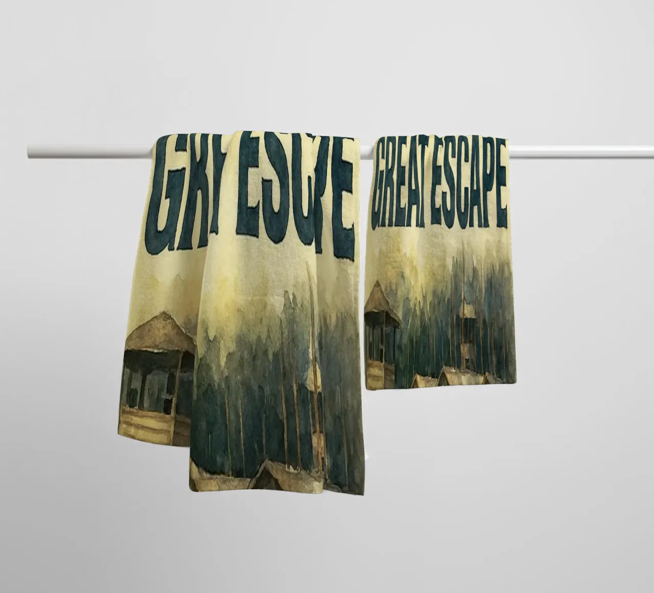 the great escape repainting imagination towel by SIQAYA