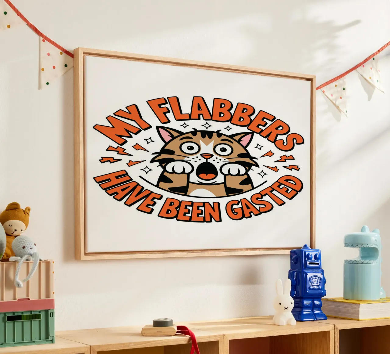 My Flabbers Have Been Gasted tela da edsonramosart