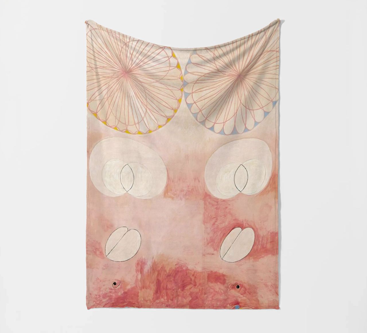 Hilma af Klint - The Ten Largest, No. 9 III coperta in pile da Vintage by JUNIQE