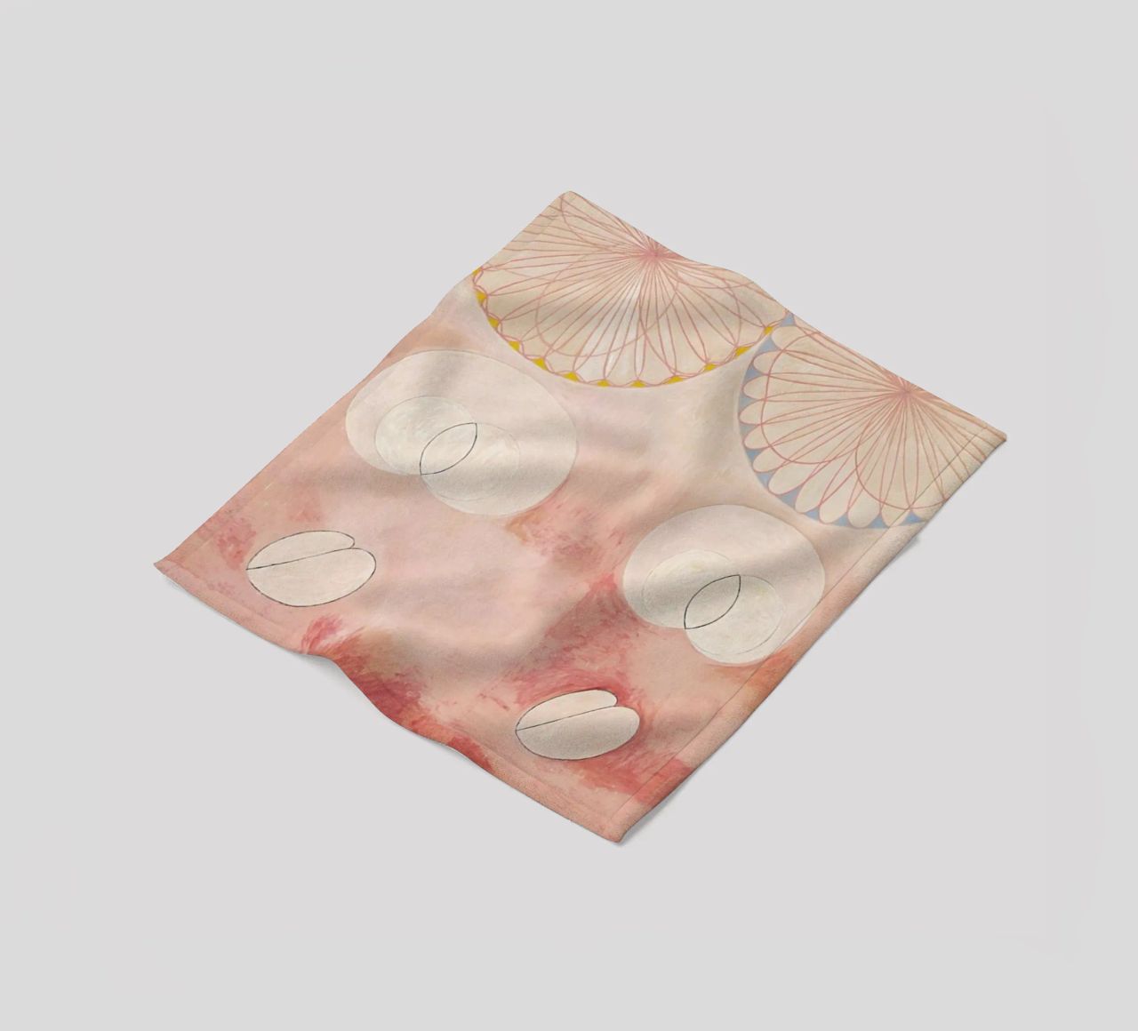 Hilma af Klint - The Ten Largest, No. 9 III coperta in pile da Vintage by JUNIQE