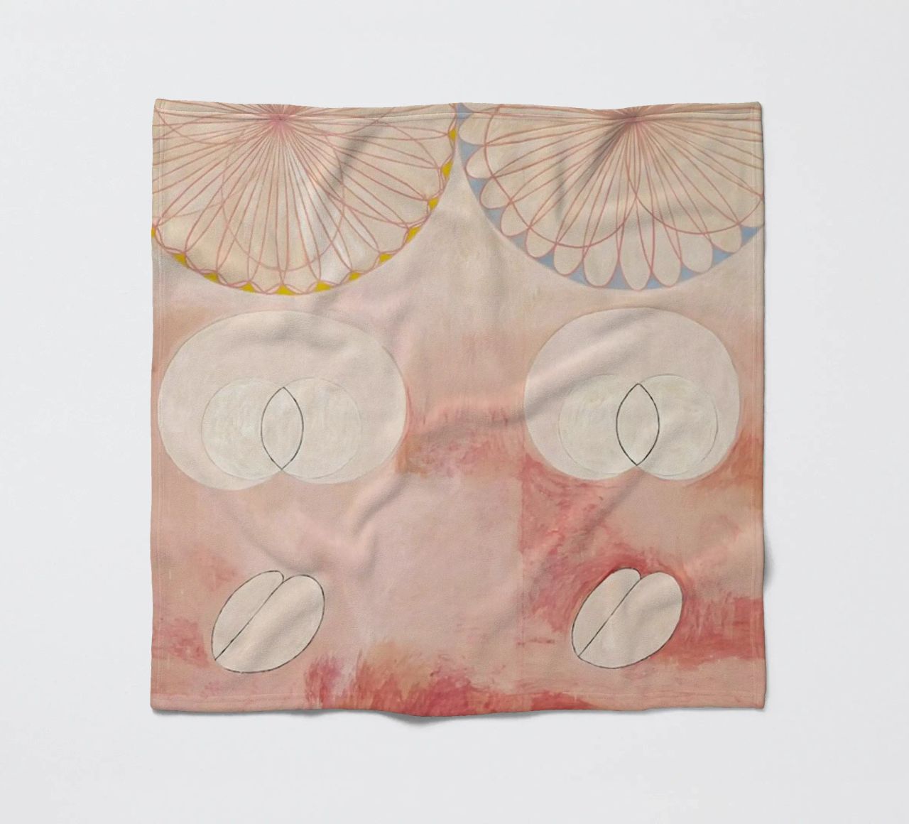 Hilma af Klint - The Ten Largest, No. 9 III coperta in pile da Vintage by JUNIQE
