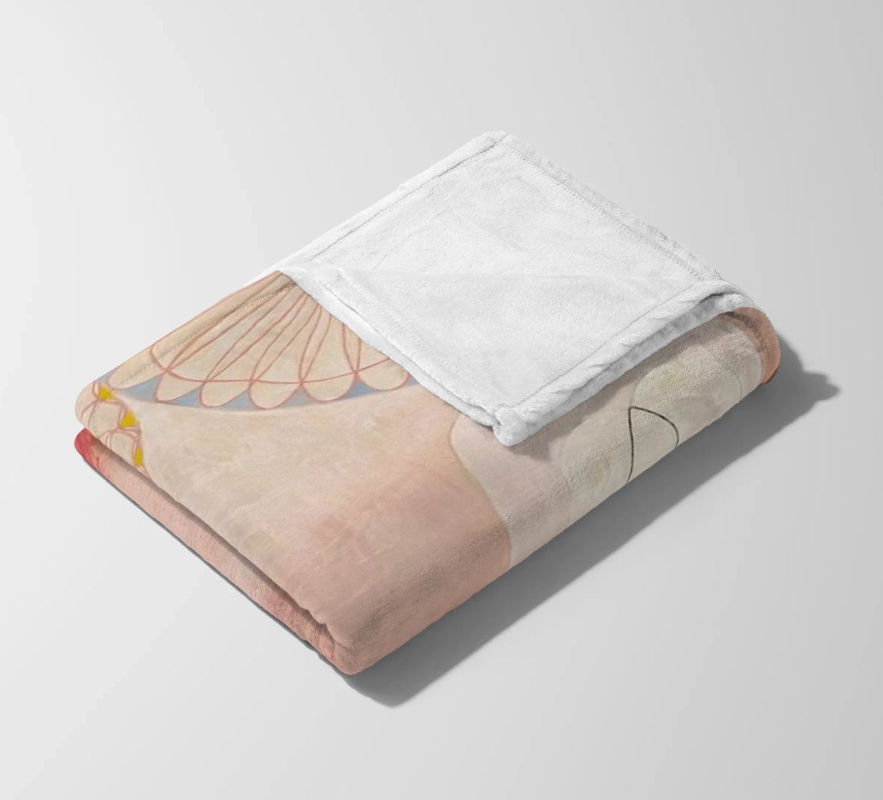 Hilma af Klint - The Ten Largest, No. 9 III coperta in pile da Vintage by JUNIQE