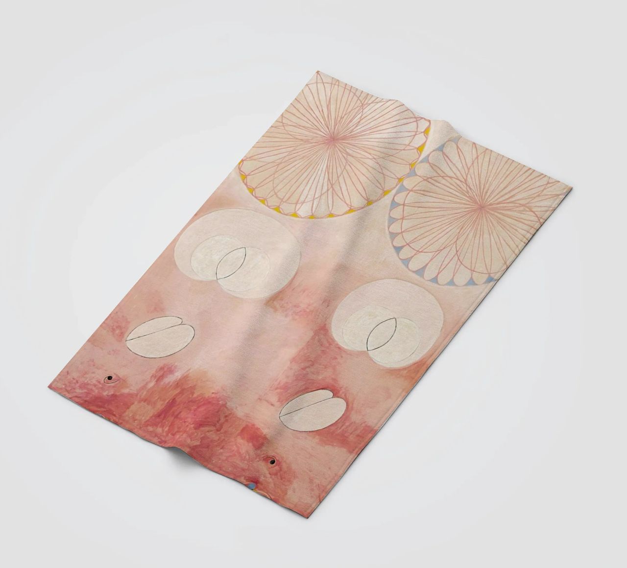 Hilma af Klint - The Ten Largest, No. 9 III coperta in pile da Vintage by JUNIQE