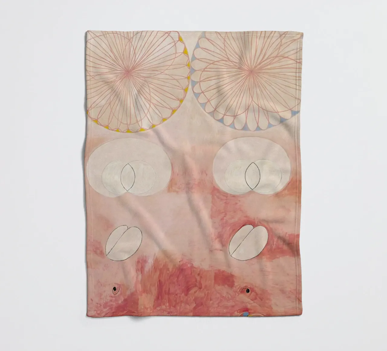 Hilma af Klint - The Ten Largest, No. 9 III coperta in pile da Vintage by JUNIQE