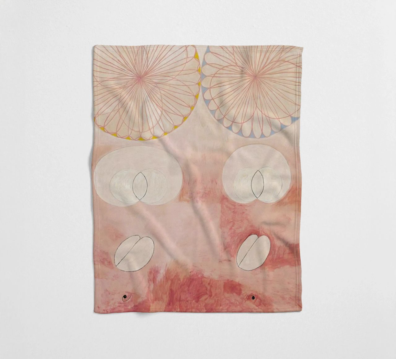 Hilma af Klint - The Ten Largest, No. 9 III coperta in pile da Vintage by JUNIQE