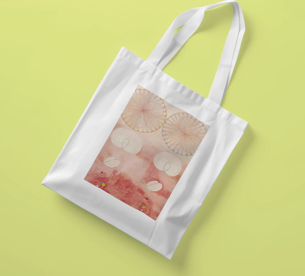 Hilma af Klint - The Ten Largest, No. 9 III borsa in juta da Vintage by JUNIQE
