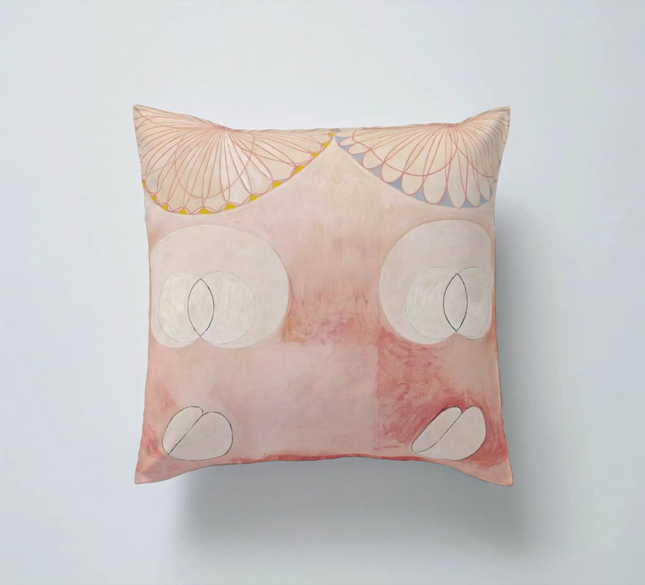 Hilma af Klint - The Ten Largest, No. 9 III cuscino da Vintage by JUNIQE