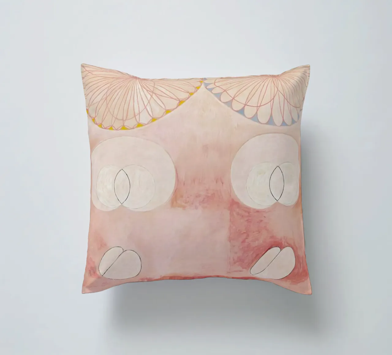 Hilma af Klint - The Ten Largest, No. 9 III cuscino da Vintage by JUNIQE