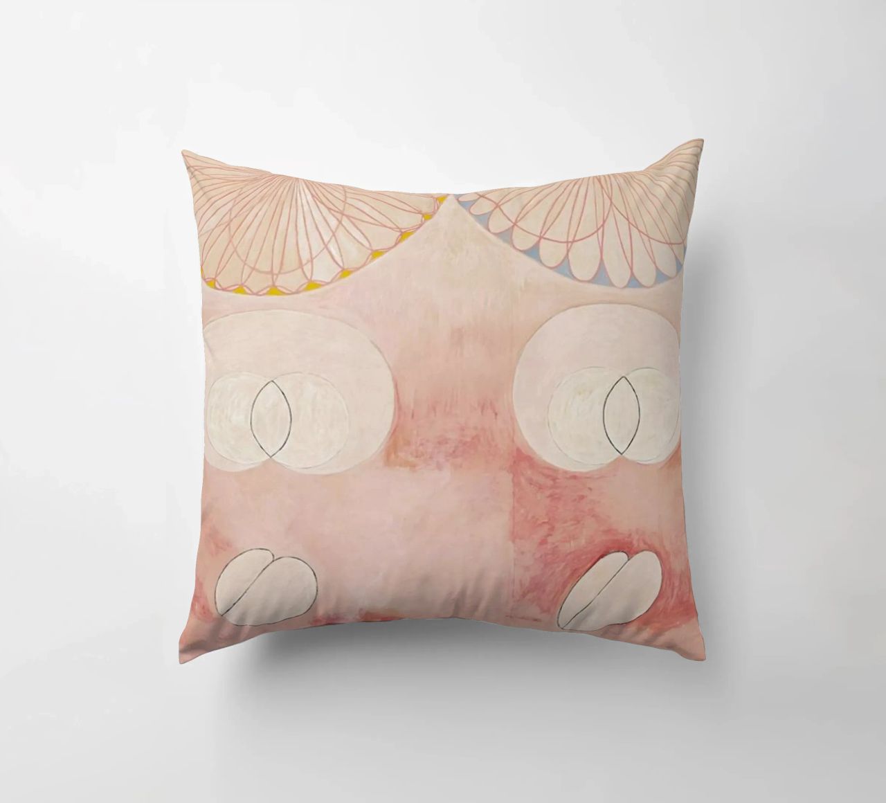 Hilma af Klint - The Ten Largest, No. 9 III cuscino da Vintage by JUNIQE