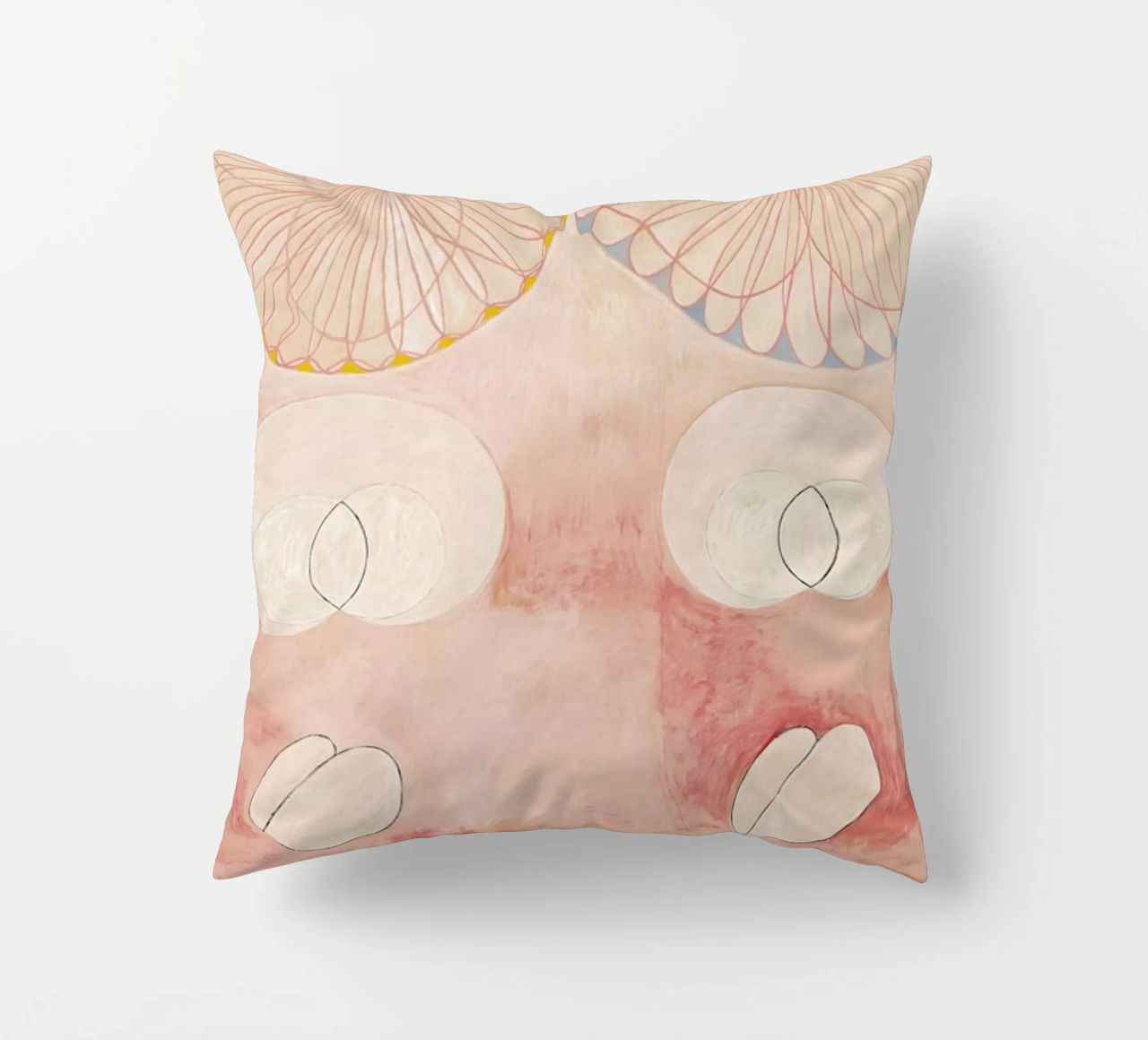 Hilma af Klint - The Ten Largest, No. 9 III cuscino da Vintage by JUNIQE