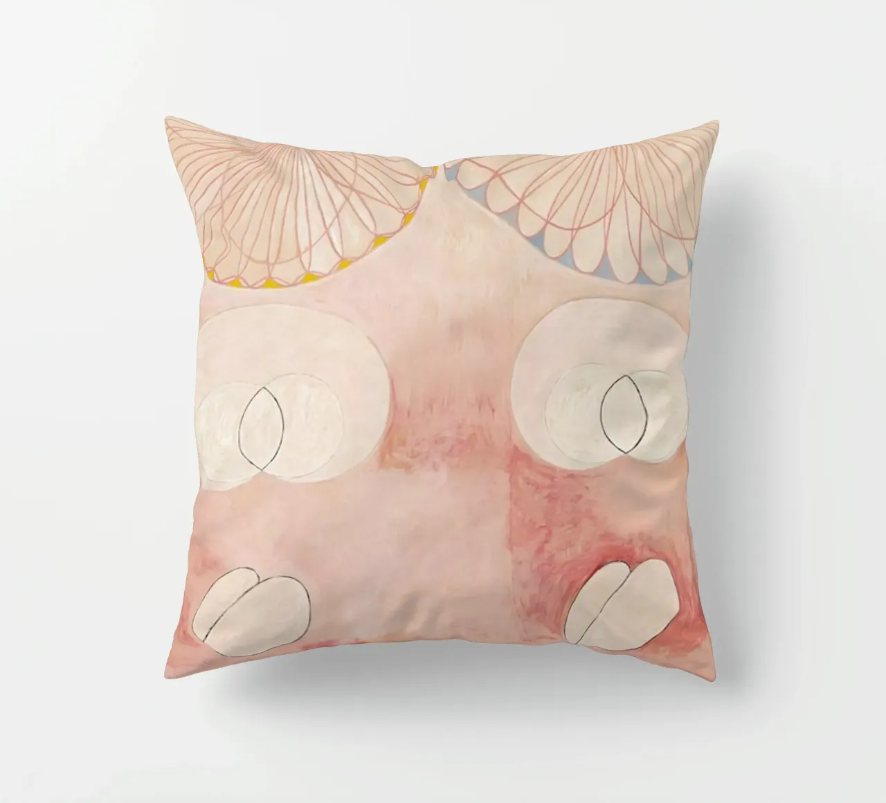 Hilma af Klint - The Ten Largest, No. 9 III cuscino da Vintage by JUNIQE