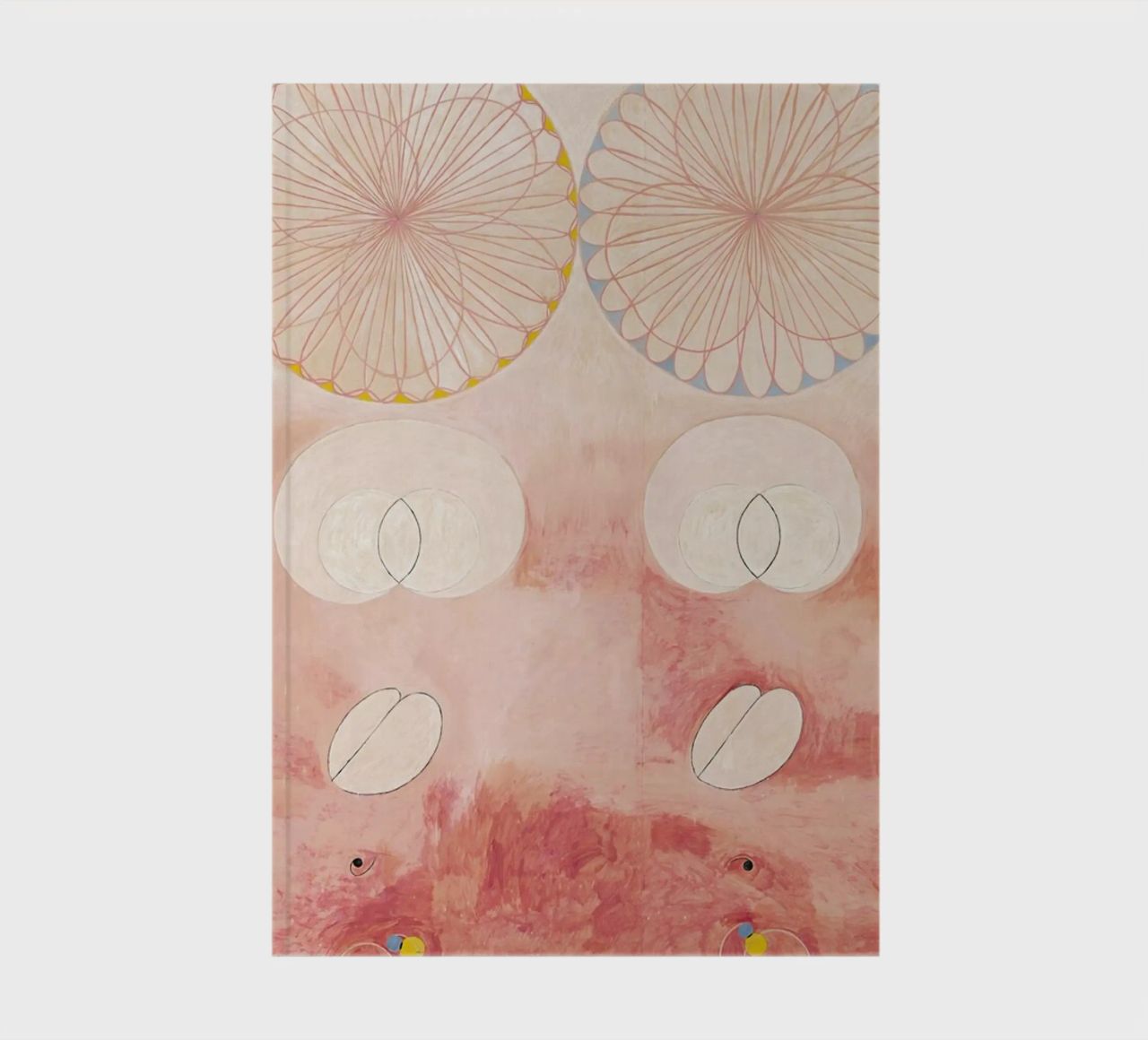 Hilma af Klint - The Ten Largest, No. 9 III notebook by Vintage by JUNIQE