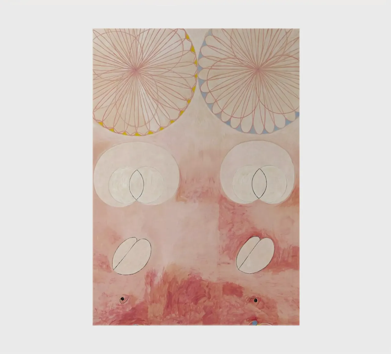 Hilma af Klint - The Ten Largest, No. 9 III carnet de notes de Vintage by JUNIQE