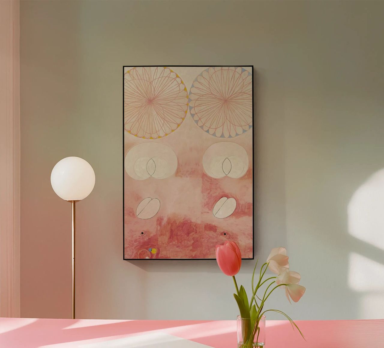 Hilma af Klint - The Ten Largest, No. 9 III plexiglass da Vintage by JUNIQE