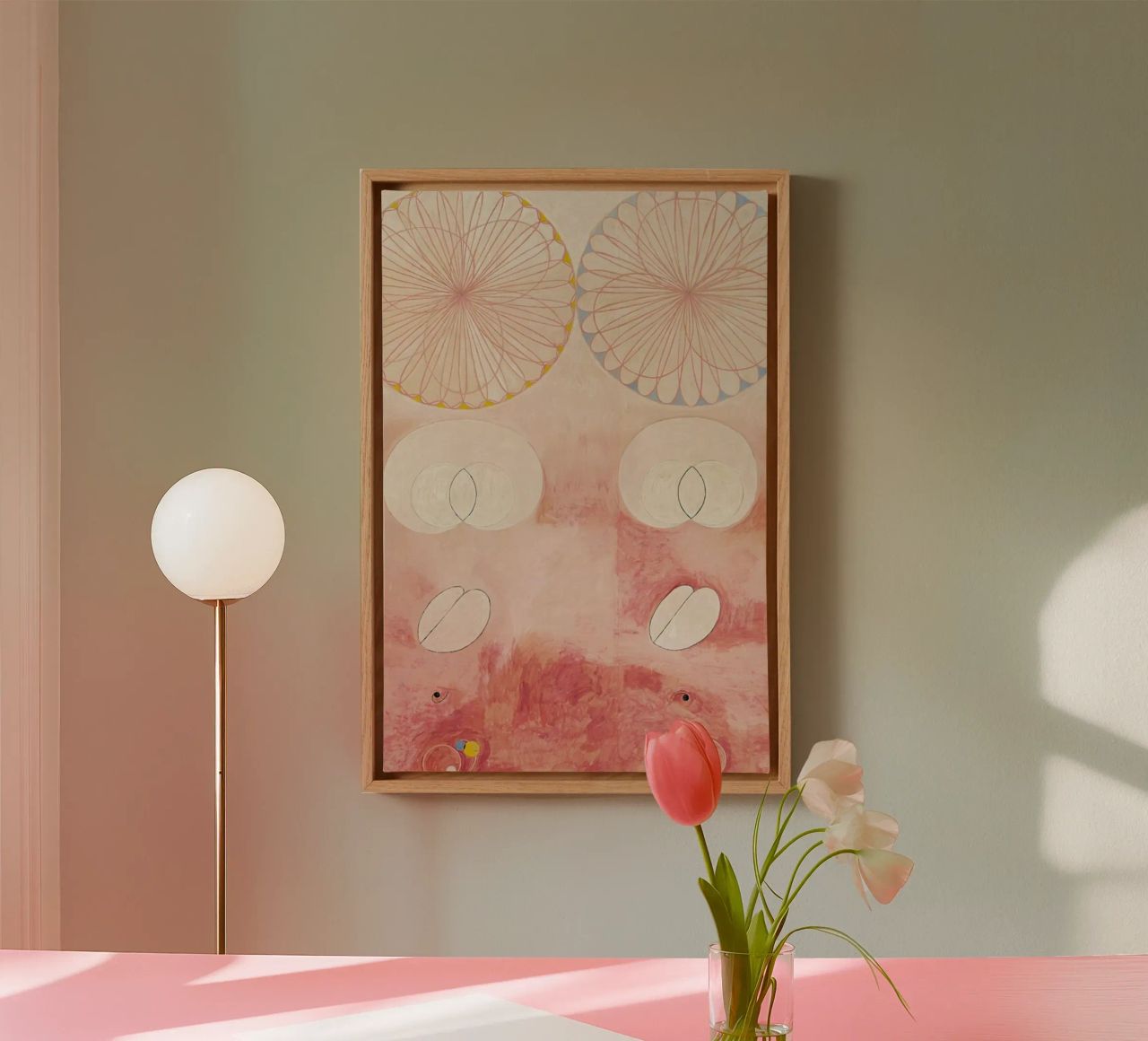 Hilma af Klint - The Ten Largest, No. 9 III canvas by Vintage by JUNIQE