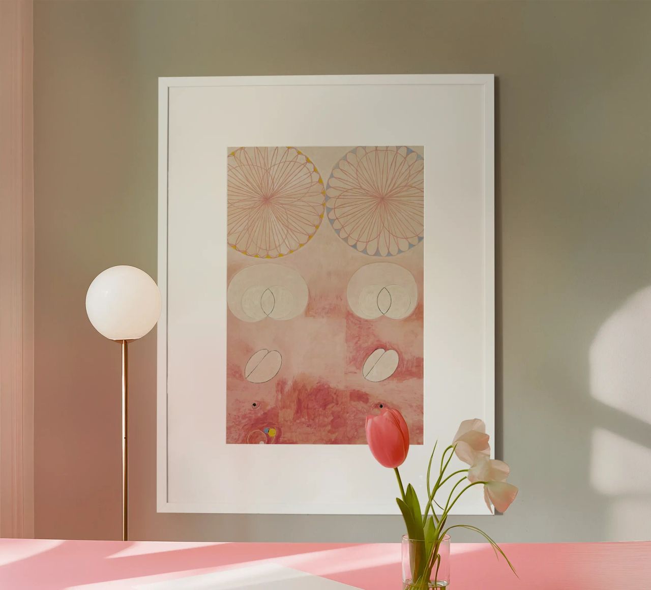 Hilma af Klint - The Ten Largest, No. 9 III poster by Vintage by JUNIQE