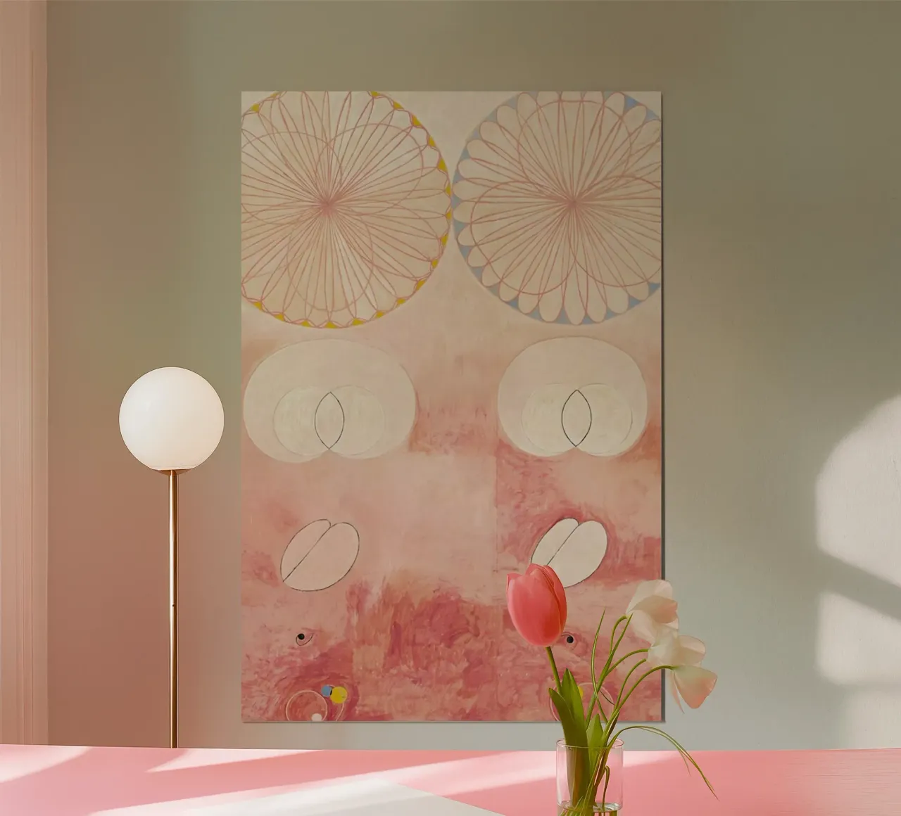 Hilma af Klint - The Ten Largest, No. 9 III carta hahnemühle da Vintage by JUNIQE