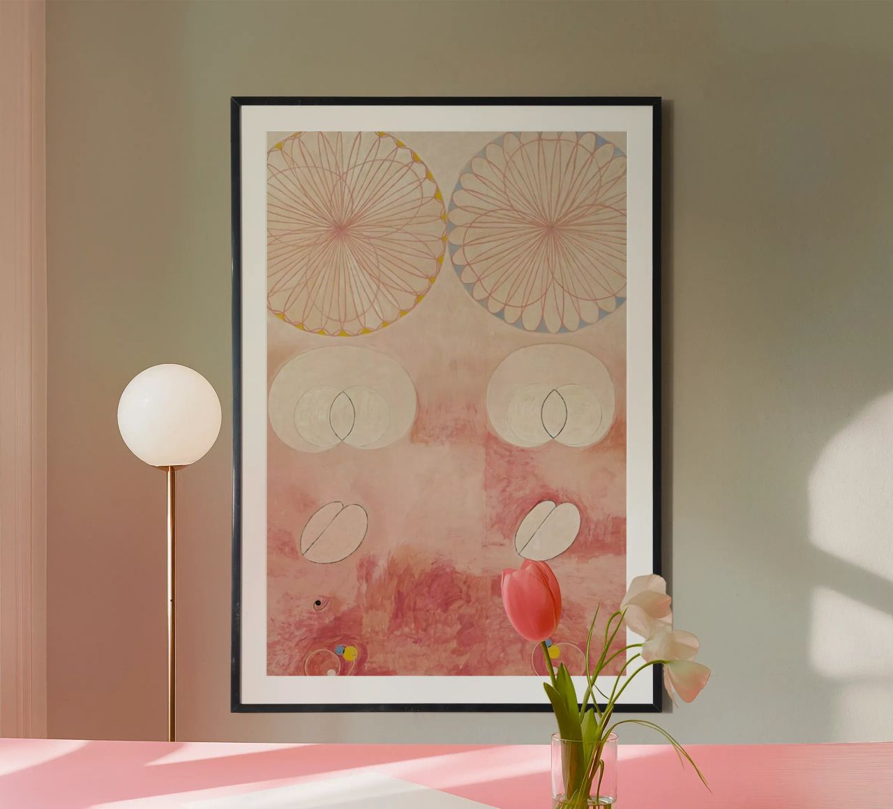Hilma af Klint - The Ten Largest, No. 9 III poster by Vintage by JUNIQE