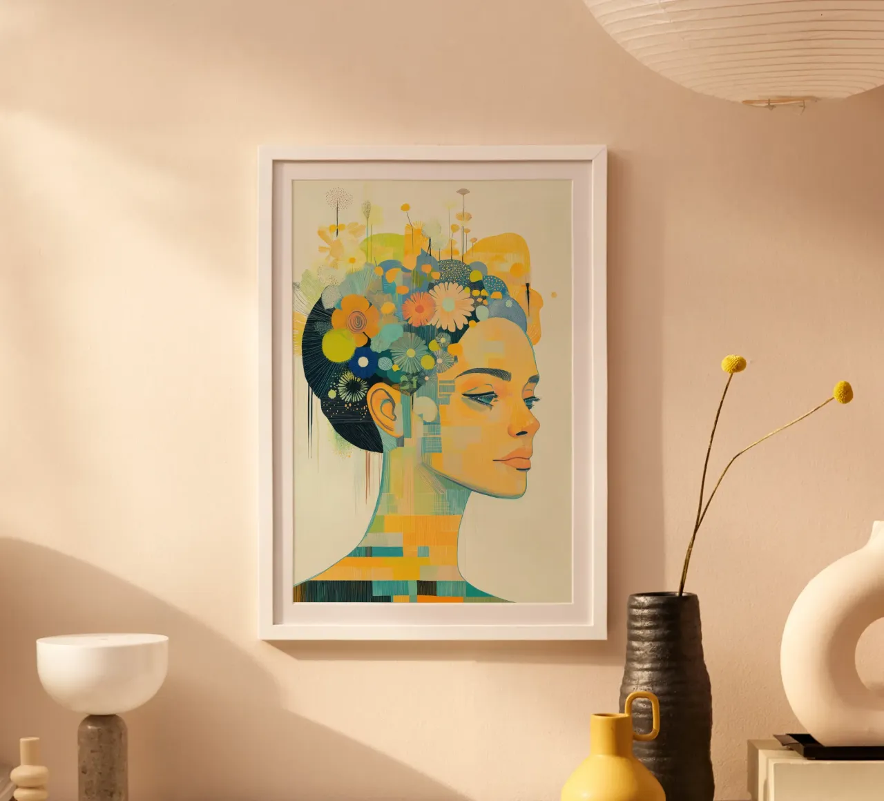 Porträt einer Frau Poster von Imagine