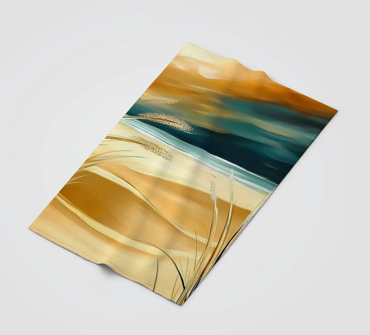La spiaggia coperta in pile da Imagine