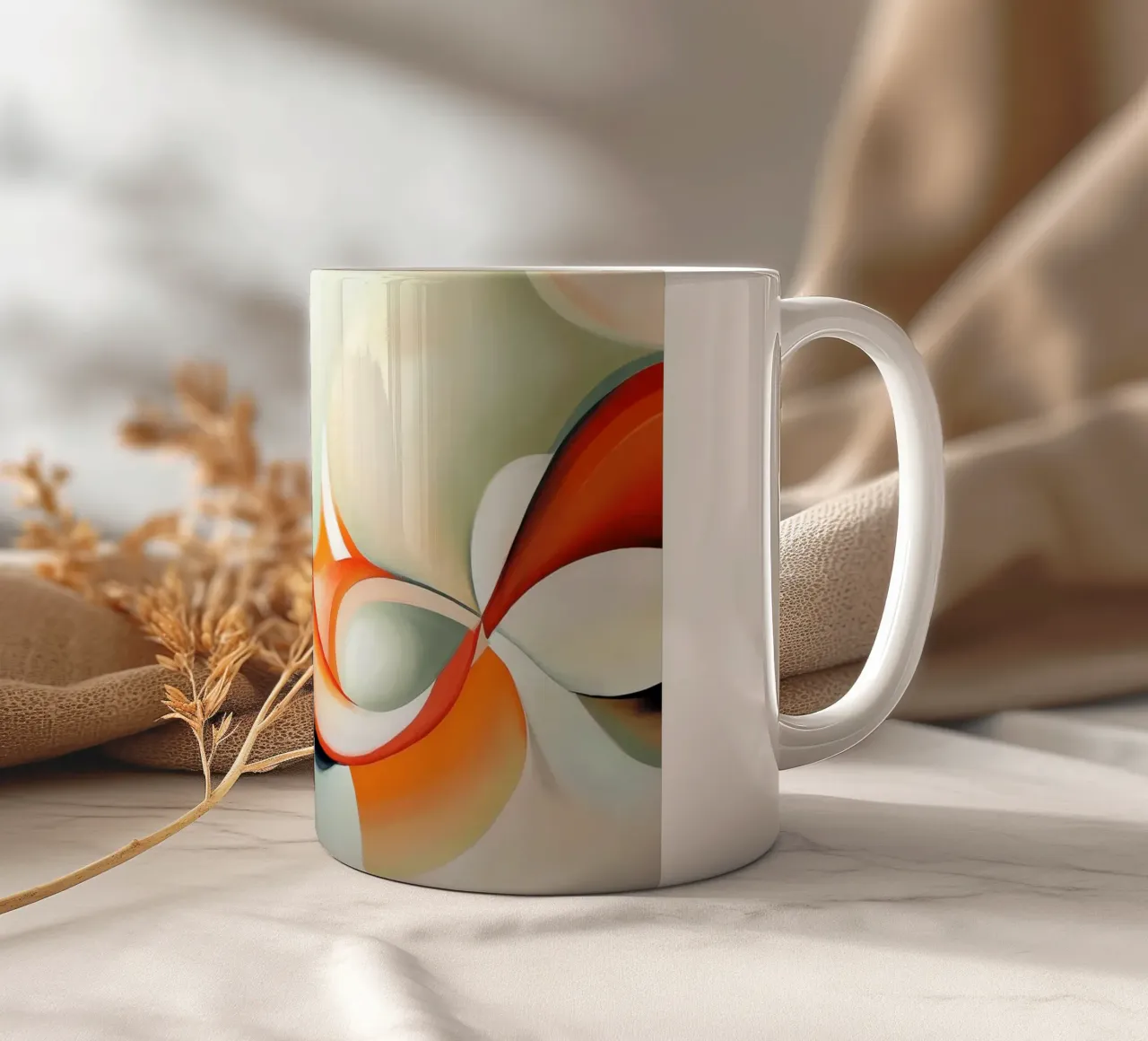 Forme astratte tazza in ceramica da Imagine