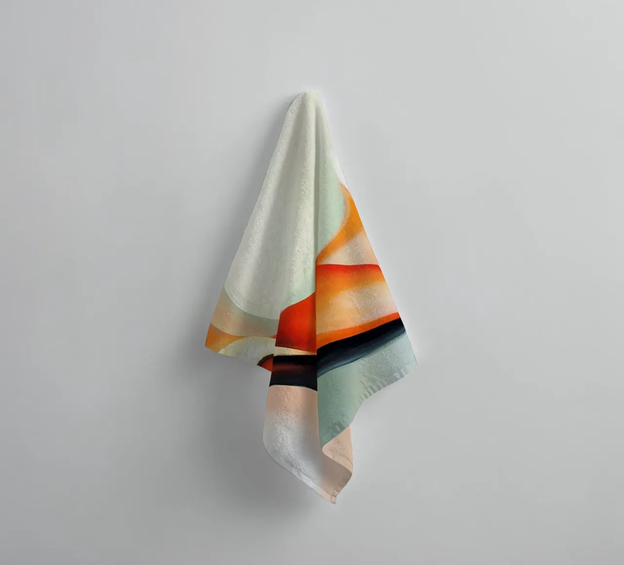 Abstract forms towel by Imagine