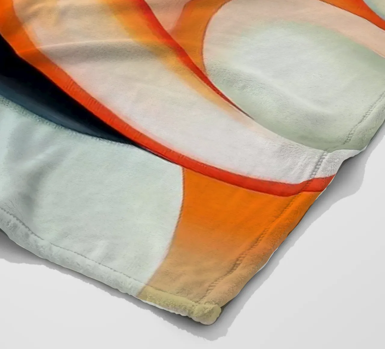 Forme astratte coperta in pile da Imagine