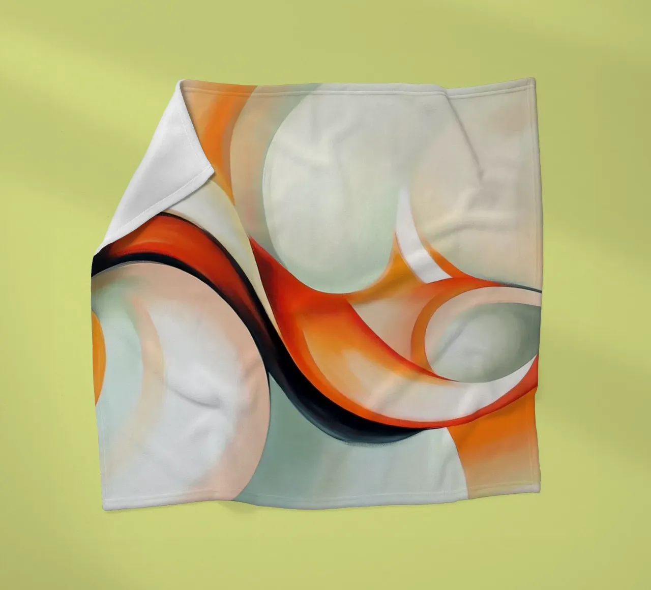 Forme astratte coperta in pile da Imagine