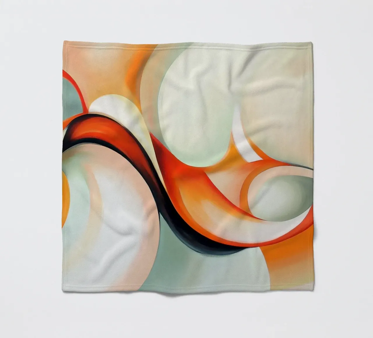 Forme astratte coperta in pile da Imagine