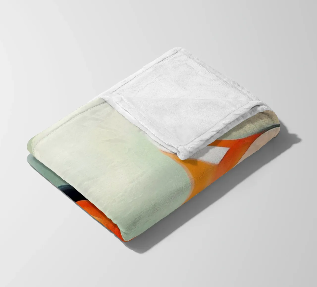 Forme astratte coperta in pile da Imagine
