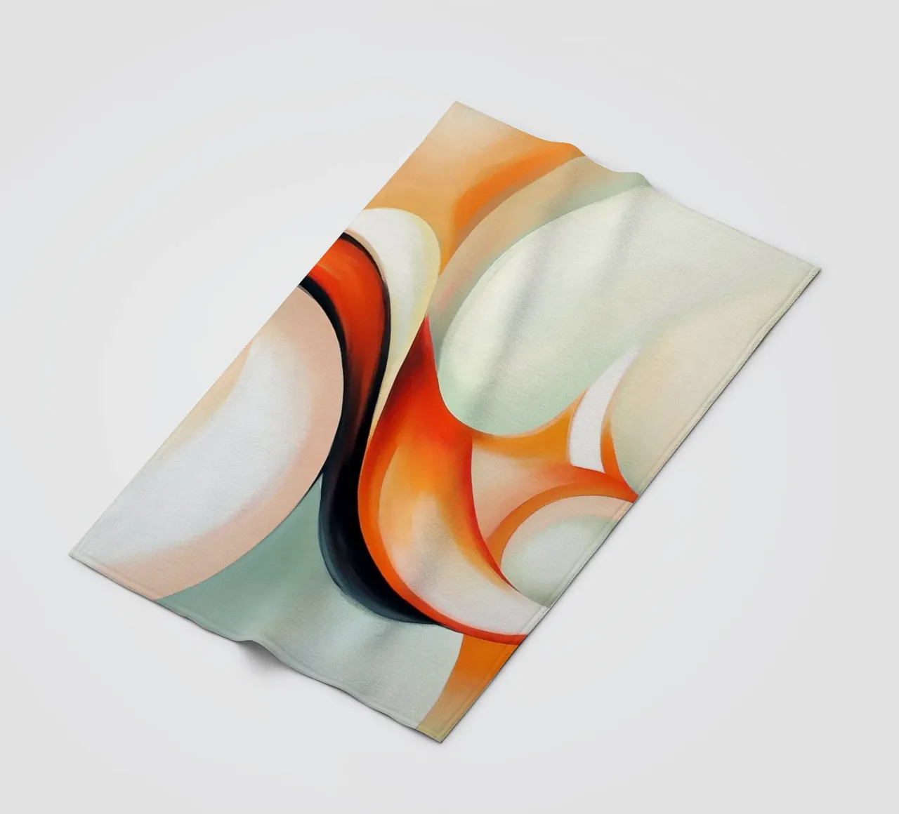 Forme astratte coperta in pile da Imagine