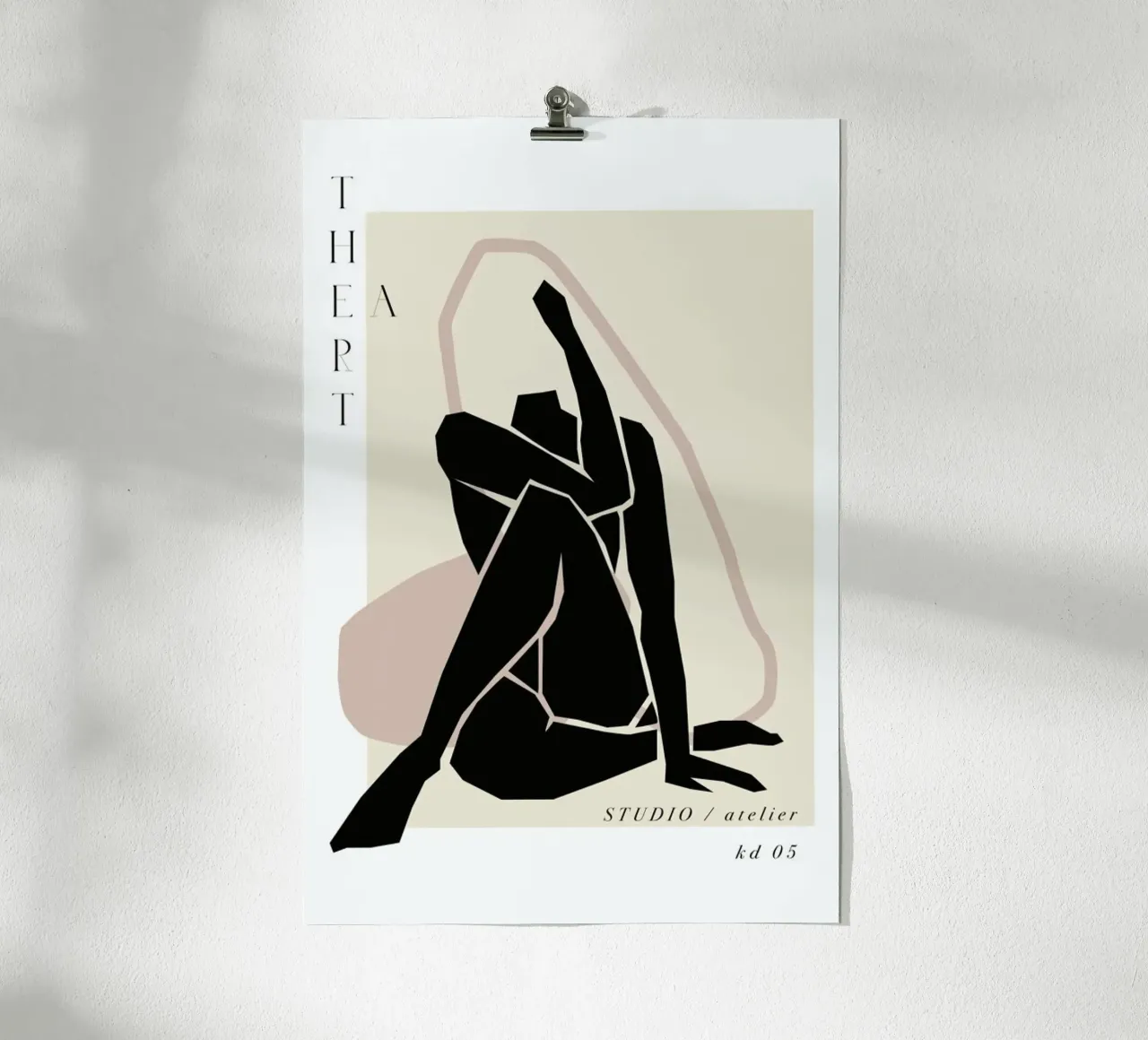 The Art No 5 poster da KRUTH DESIGN