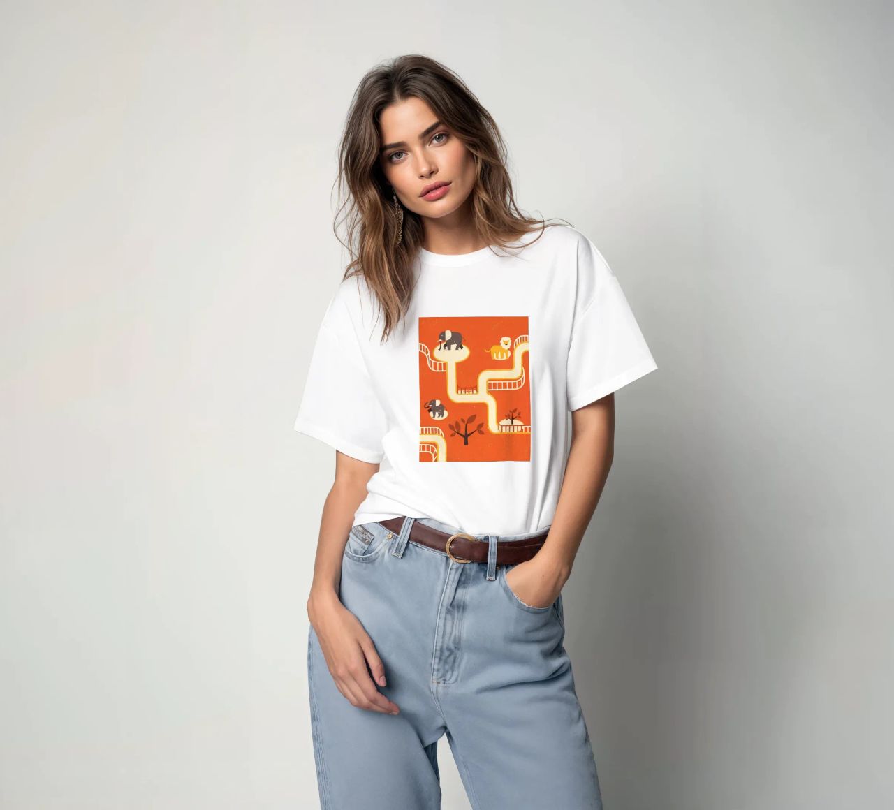 Zoo Retro Pop t-shirt da THE LATEST SHOP