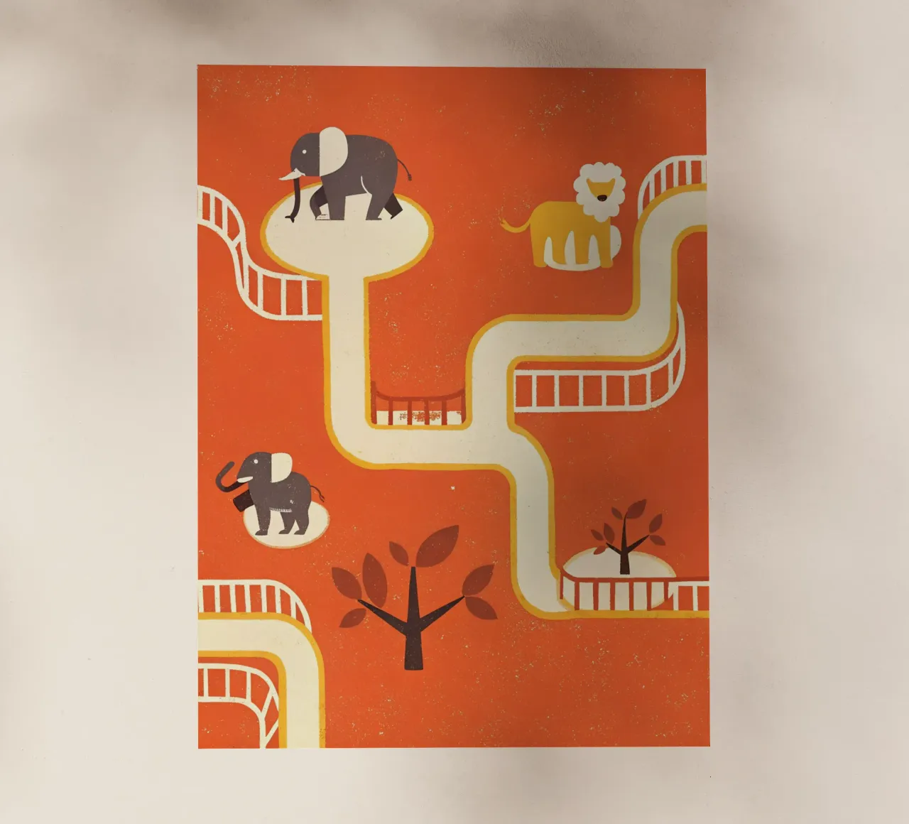 Zoo Retro Pop pellicola backlit da THE LATEST SHOP