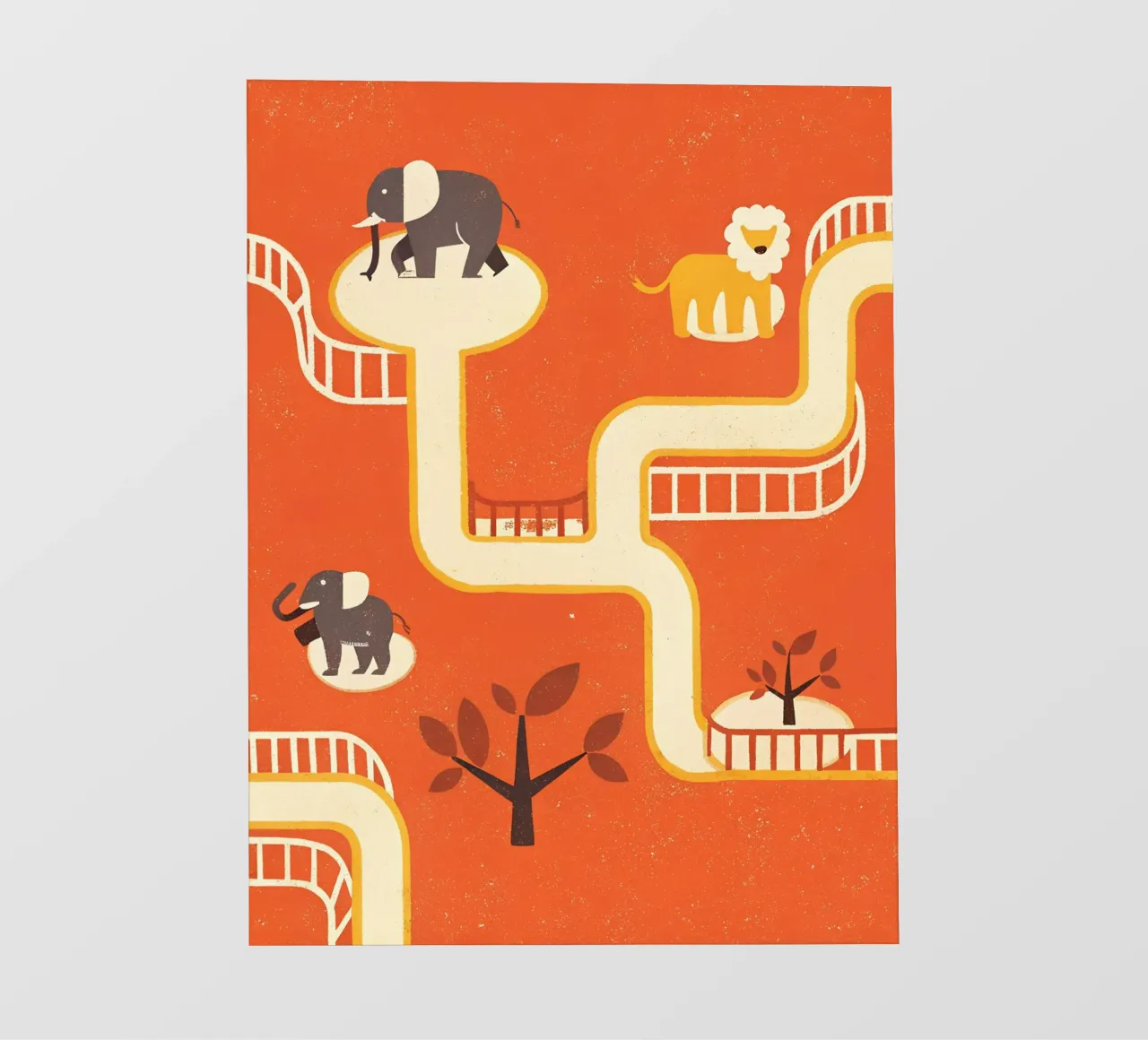 Zoo Retro Pop pellicola backlit da THE LATEST SHOP