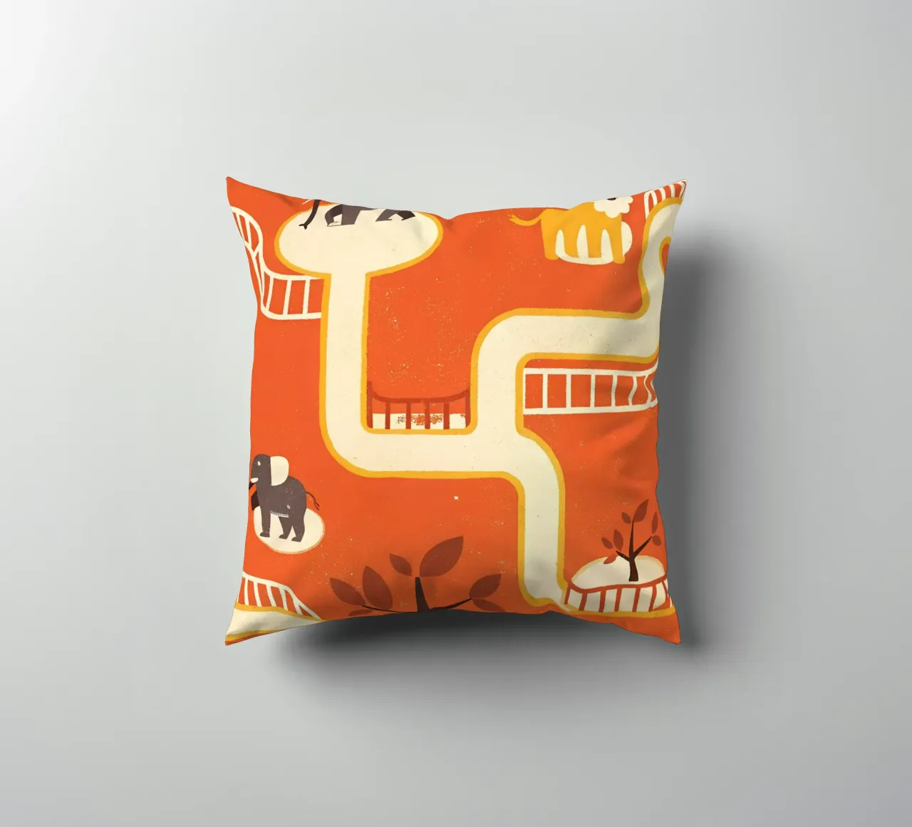 Zoo Retro Pop cuscino da THE LATEST SHOP