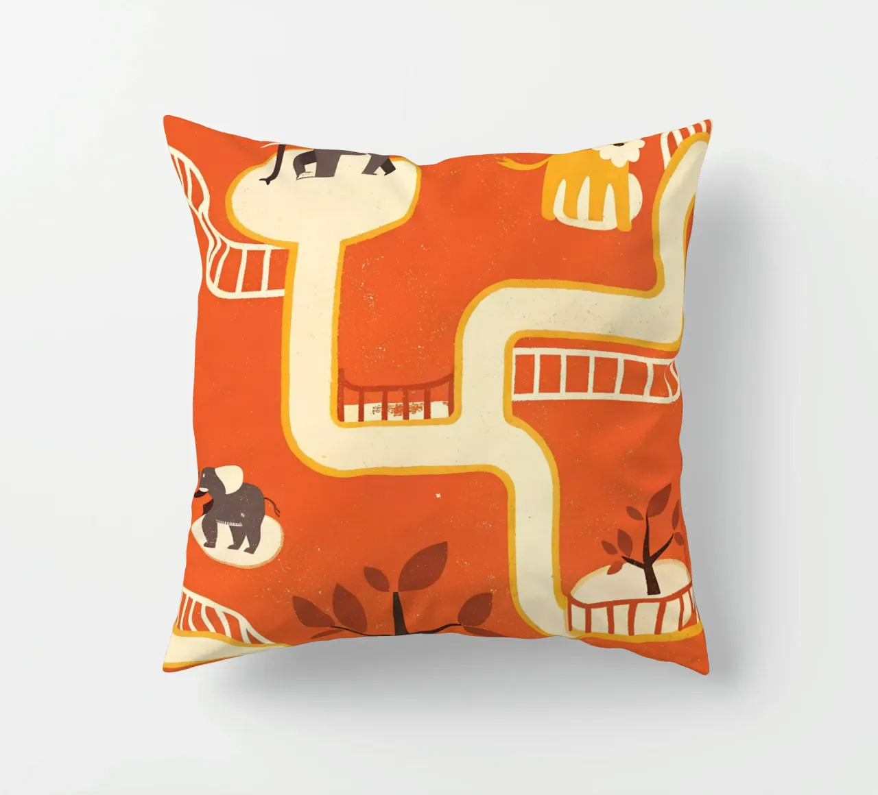 Zoo Retro Pop cuscino da THE LATEST SHOP