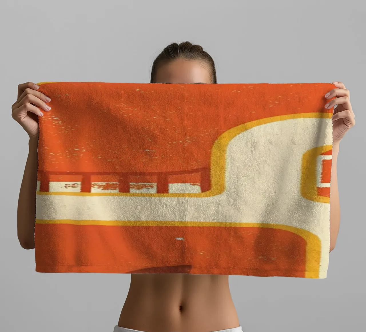 Retro Pop Zoo towel by THE LATEST SHOP