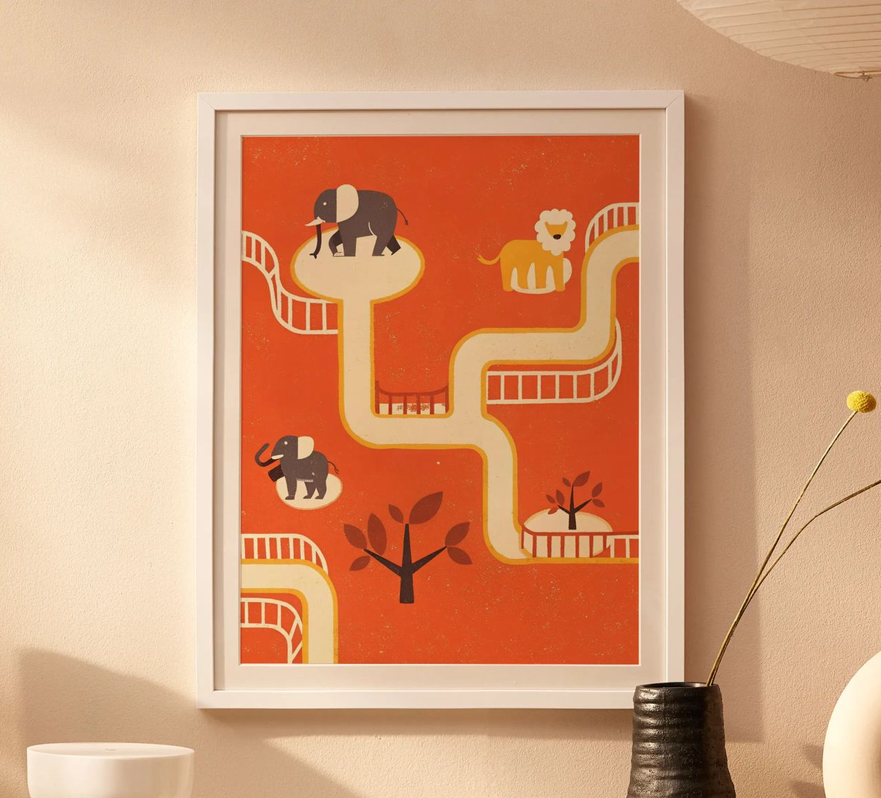 Zoo Retro Pop poster da THE LATEST SHOP