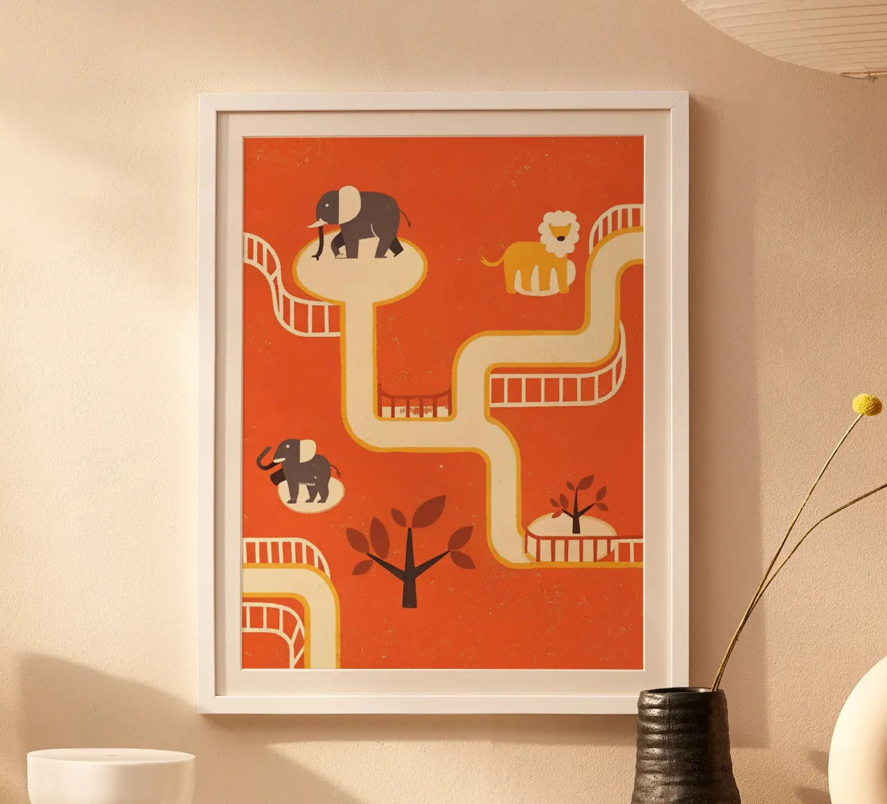 Zoo Retro Pop poster da THE LATEST SHOP