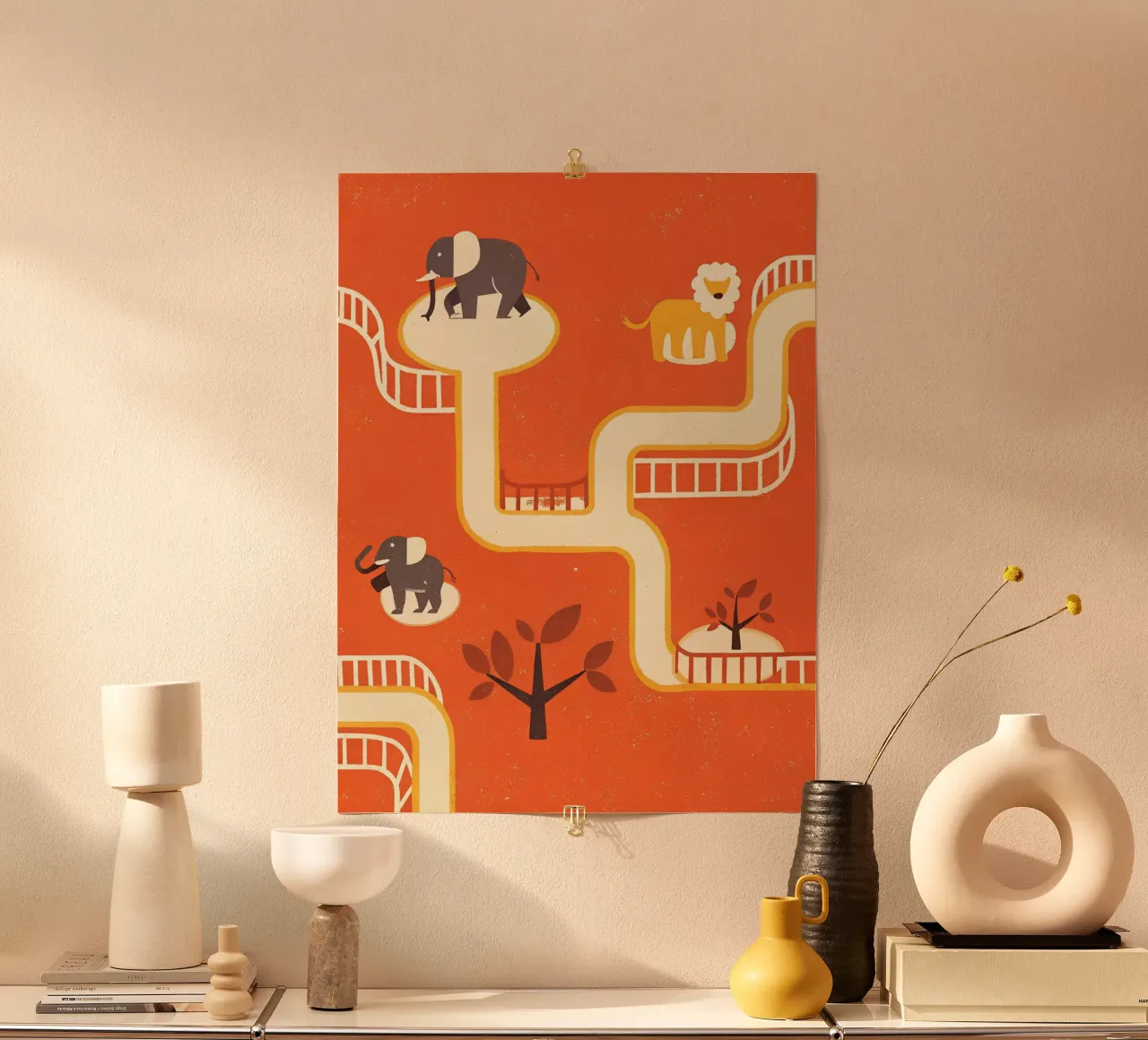 Zoo Retro Pop poster da THE LATEST SHOP