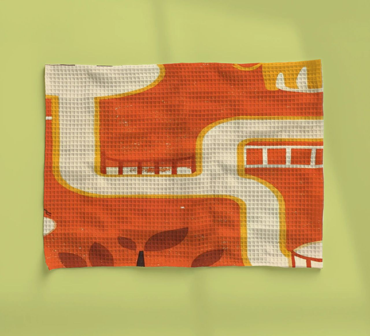 Zoo Retro Pop canovaccio da cucina da THE LATEST SHOP
