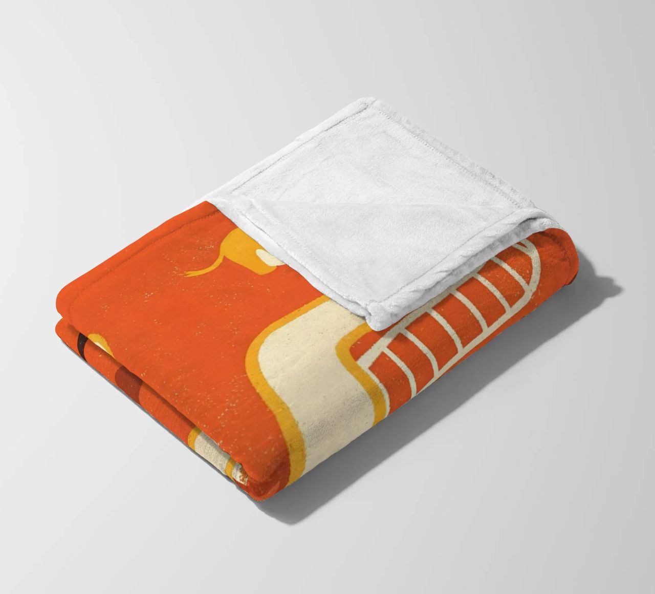 Zoo Retro Pop coperta in pile da THE LATEST SHOP