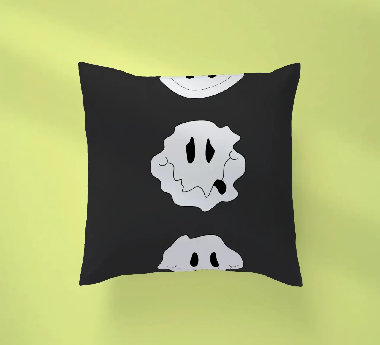 MELTING SMILEY cuscino da Einfach Uebel