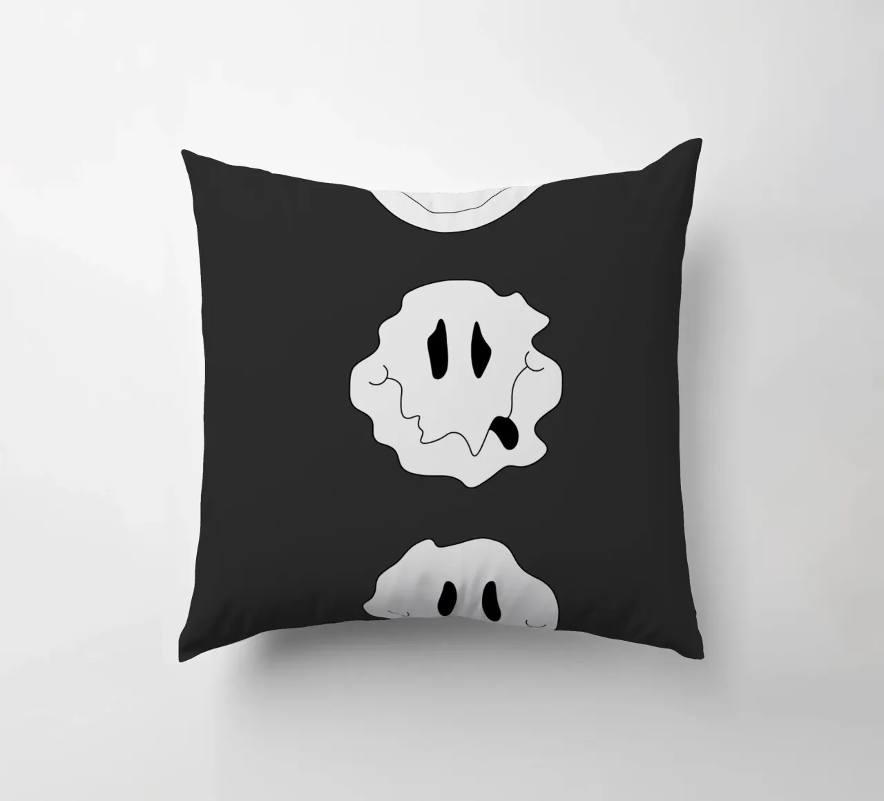 MELTING SMILEY cuscino da Einfach Uebel