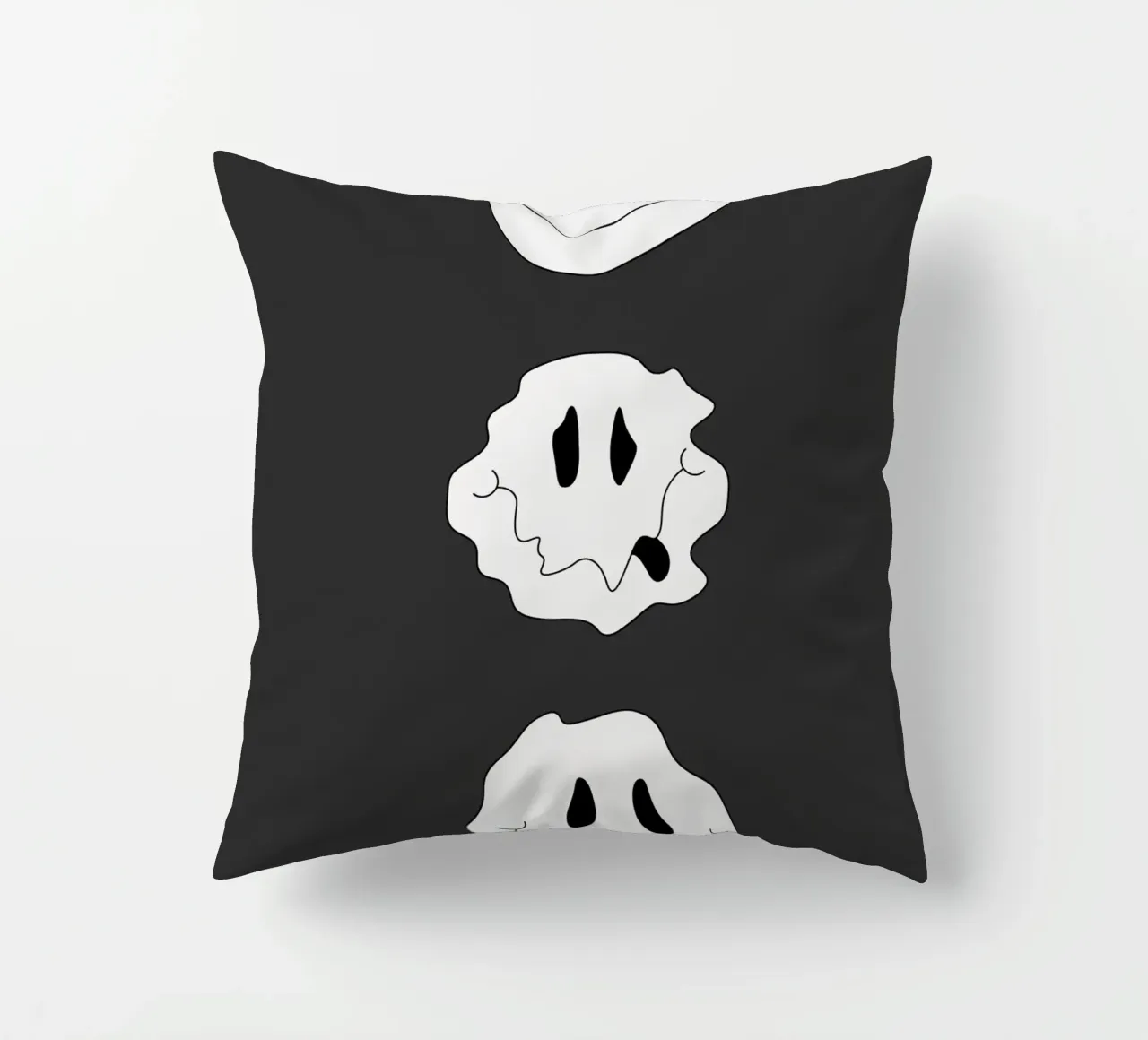 MELTING SMILEY cuscino da Einfach Uebel